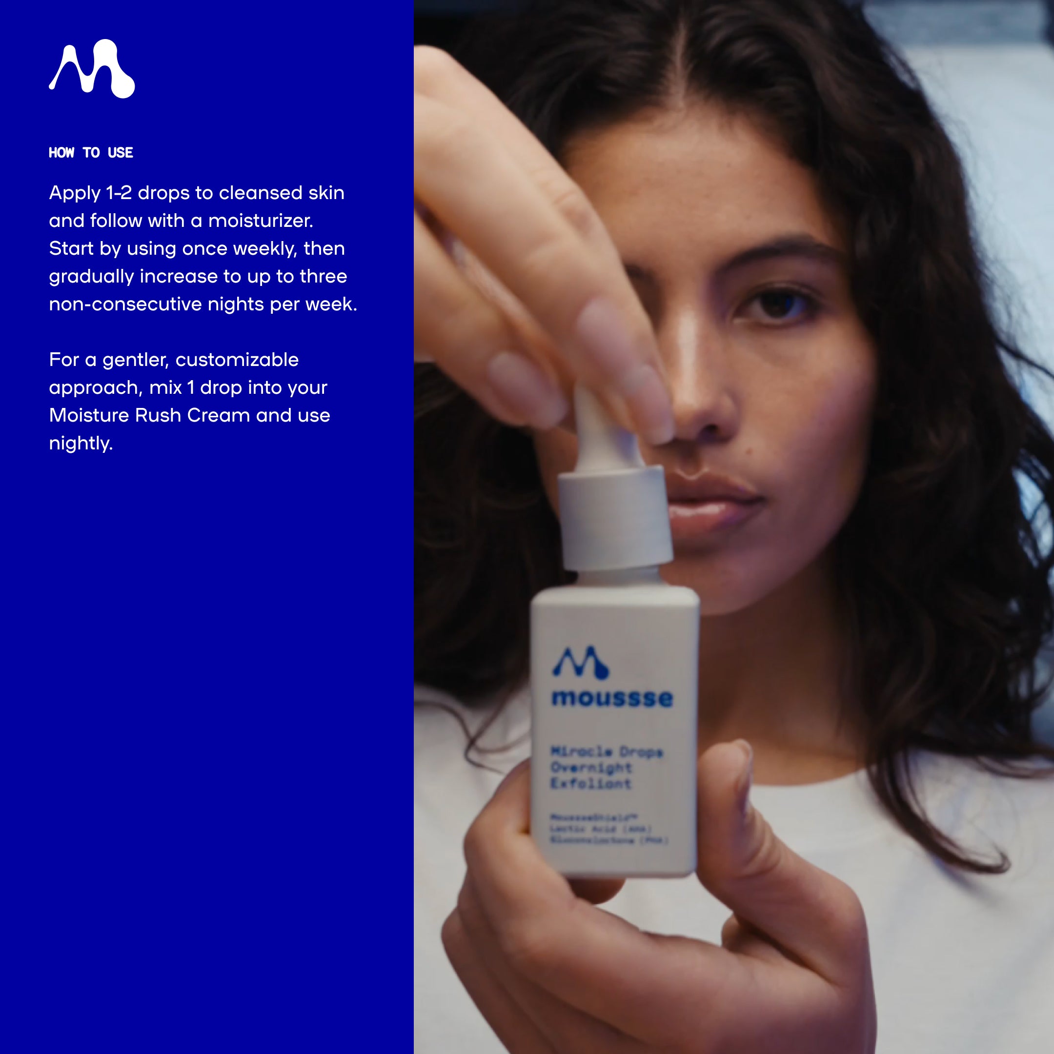 Miracle Drops Overnight Exfoliant – Moussse